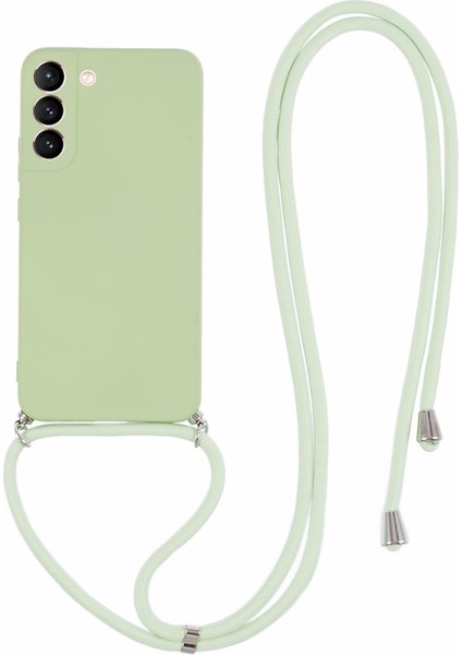 Samsung Galaxy S21+ 5g Kasa Için Long Lanyard Matcha Tpu Cep Telefonu Kapağı Telefon Kılıfı (Yurt Dışından)