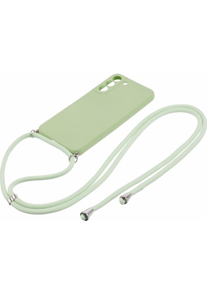 Samsung Galaxy S21+ 5g Kasa Için Long Lanyard Matcha Tpu Cep Telefonu Kapağı Telefon Kılıfı (Yurt Dışından)