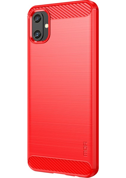 Samsung Galaxy A05 Için 4g Tpu Kasa Kararlı Fiber Doku Telefon Sı Telefon Kılıfı (Yurt Dışından)
