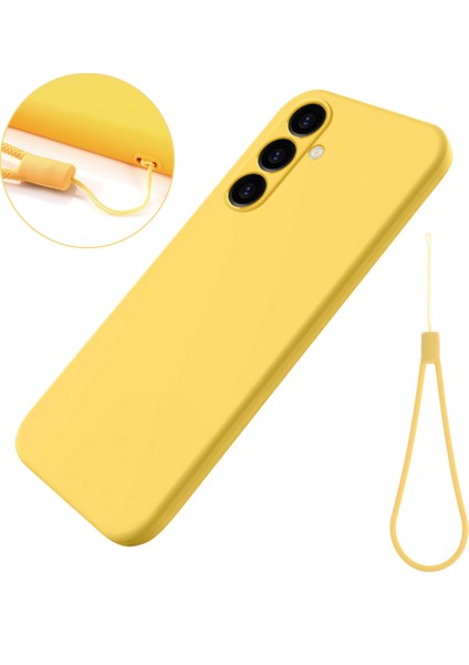 Samsung Galaxy A05S Için 4g Kasa Sıvı Silikon+Yumuşak Astar Cep Telefonu Kaplum Telefon Kılıfı (Yurt Dışından)