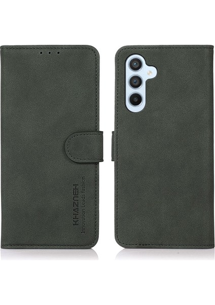 Samsung Galaxy S24 Için Khazneh+ Case Slim Fit Manyetik Pu Deri Stand Telefon Kabuğu Cüzdan Telefon Kılıfı (Yurt Dışından)