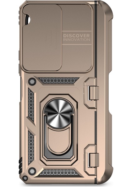 Samsung Galaxy Z Fold5 5g 5g Case Pc+Tpu Anti Drop Telefon Kasasıring Kickstand Gold Telefon Kılıfı (Yurt Dışından) fiyatları