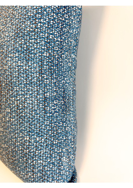 Mavi Desenli Kırlent Kılıfı modelleri