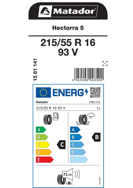 205/55 R16 91V Hectorra5 Oto Yaz Lastiği (Üretim Yılı:2024)