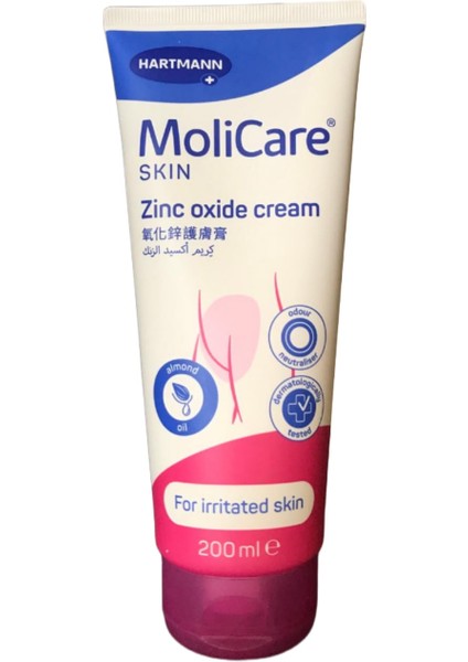 Hartmann Molicare Çinko Oksit Koruyucu Krem 200 gr