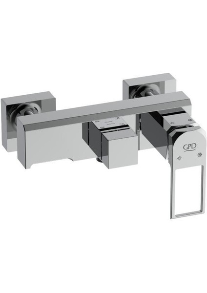 Quadro Banyo Bataryası Krom MBB190