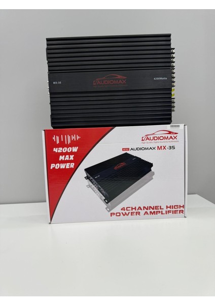 4 Kanal 4200 Watt Amfi