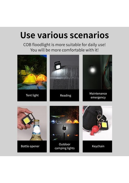 Mini LED El Feneri Çalışma Işığı Taşınabilir Cep El Feneri Anahtarlıklar Açık Kamp Için USB Şarj Edilebilir Küçük Işık Tirbuşon (Yurt Dışından) fırsatları