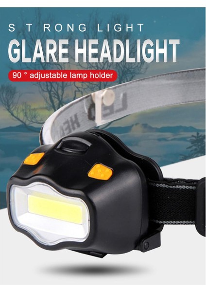 Cob Açık Far Balıkçılık Günlük Taşıma 3W Güçlü Işık Kamp Far Acil Uygun Aydınlatma Sıcak Satış Açtı (Yurt Dışından)