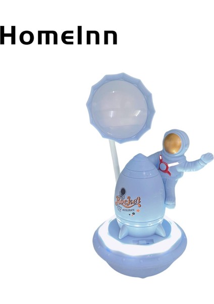 Homeınn Karikatür Astronot Lamba Yumuşak Aydınlatma Astronot Spaceman LED Gece Başucu Lambası Hediye (Yurt Dışından) modelleri