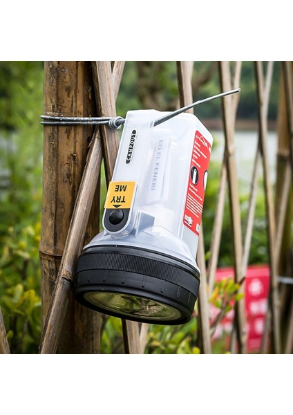 Campout Dış Mekan Çok Fonksiyonlu LED El Feneri Enerji Tasarruflu Süper Parlak Kamp Işık Su Geçirmez Taşınabilir Projektör (Yurt Dışından) indirimleri