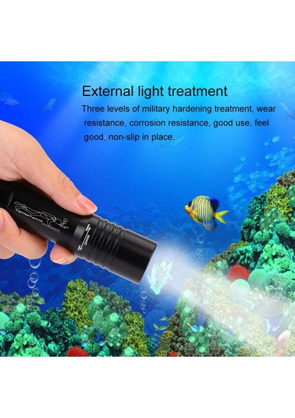 El Zumlanabilir Sualtı 1200LM T6 LED Dalış El Feneri Su Geçirmez Güç (Yurt Dışından) fiyatları