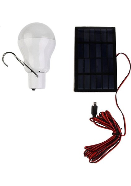 Taşınabilir Güneş Enerjisi LED Ampul Lamba Dış Aydınlatma Kamp Çadırı Balıkçılık Işığı-Beyaz (Yurt Dışından) fiyatları