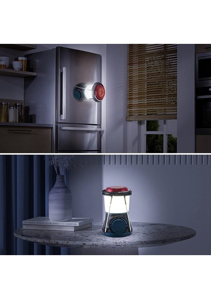 Şarj Edilebilir LED Kamp Feneri, Mıknatıs Tabanlı 2000MAH, Fenerler El Feneri, Yürüyüş Dişlisi, Acil Durum Işığı, Kasırga, Vb. (Yurt Dışından) fırsatları