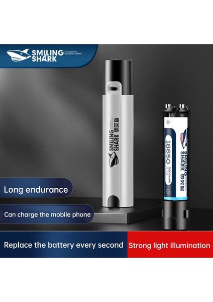 Ultra Parlak LED El Feneri Mini Dış Aydınlatma Açık Kamp Yürüyüş Balıkçılık Için 1200 Mah El Fenerleri (Yurt Dışından)