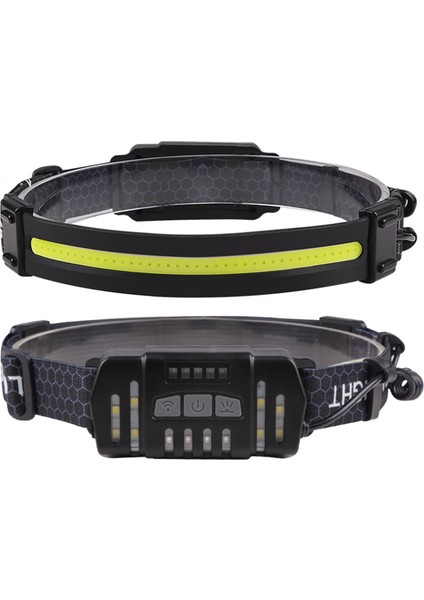 LED Kafa Lambası, Balıkçılık Için Yürüyüş Için Şarjlı Far Indüksiyon Fonksiyonu (Yurt Dışından) fırsatları