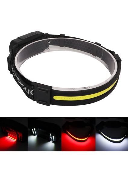 LED Kafa Lambası, Balıkçılık Için Yürüyüş Için Şarjlı Far Indüksiyon Fonksiyonu (Yurt Dışından) indirimleri