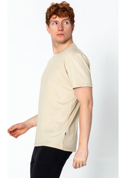 Erkek Fit Rahat Naylon Bisiklet Yaka Seyahatlik T-Shirt modelleri