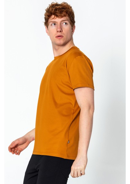 Erkek Fit Rahat Naylon Bisiklet Yaka Seyahatlik T-Shirt modelleri