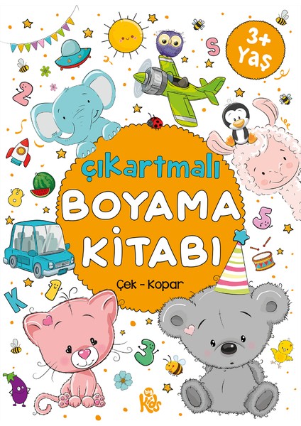 Çıkartmalı Boyama Kitabı / 3 Yaş +