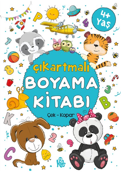 Çıkartmalı Boyama Kitabı / 4 Yaş +