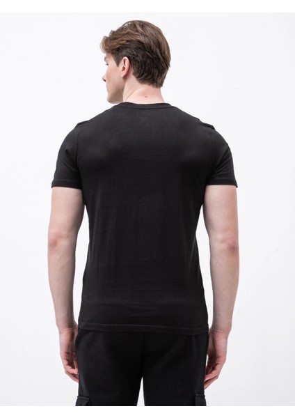 Erkek T-Shırt 12198772-BLACK fiyatları