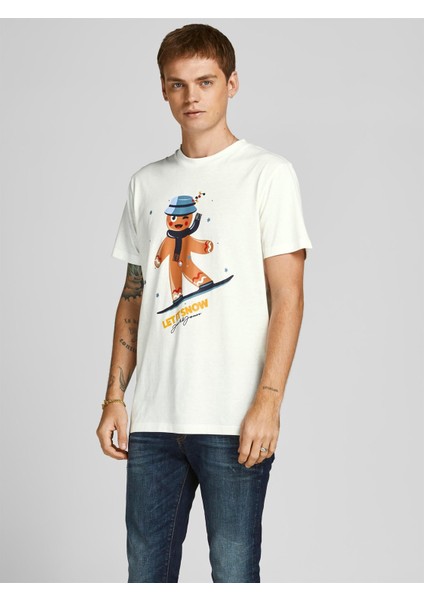 Jack & Jones Erkek T-Shırt 12198770-SAGE