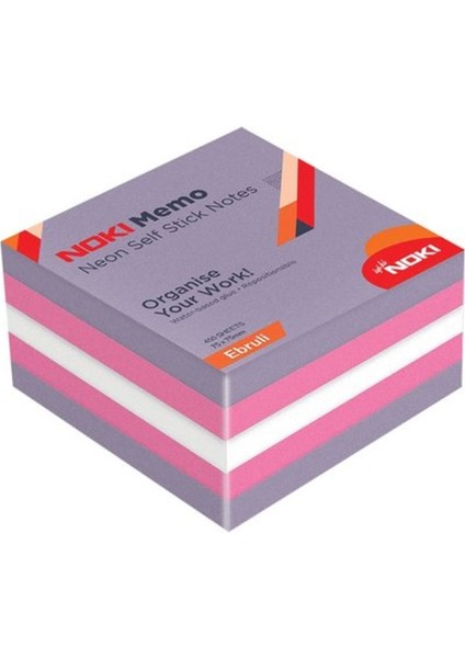 Memo 75x75 Ebruli Küp Blok 450 Sayfa fırsatları