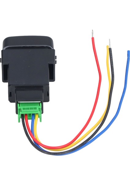 Sis Lambası Kablo Demeti Kolay Kurulum Sis Işık Anahtarı Iyi Koruma 5 Pin 40A 12V Otomotiv Için Daha Iyi Kontrol (Yurt Dışından)