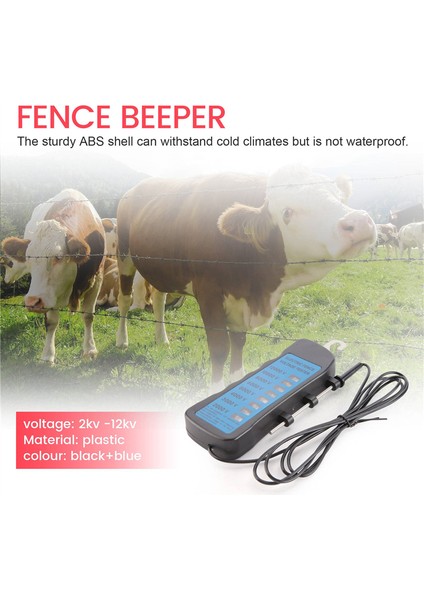 Ürün 2kv -12KV Gerilim Elektrikli Çit Test Cihazı, Yard Eskrim Test Cihazı (Yurt Dışından) fiyatları