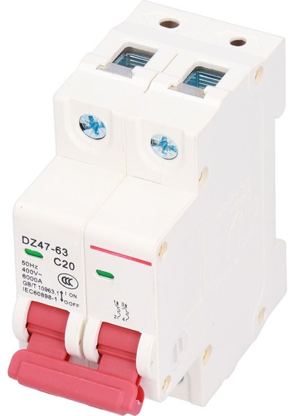 400V Minyatür Devre Kesici 6A 25A 32A 40A 50A 63A Kaçak Koruma Anahtarı (Yurt Dışından)