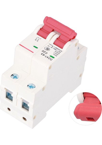 400V Minyatür Devre Kesici 6A 25A 32A 40A 50A 63A Kaçak Koruma Anahtarı (Yurt Dışından)