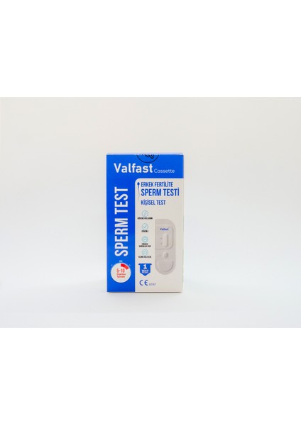 Erkek Fertilite Testi - Pratik ve Güvenilir Evde Kullanım 1 Adet