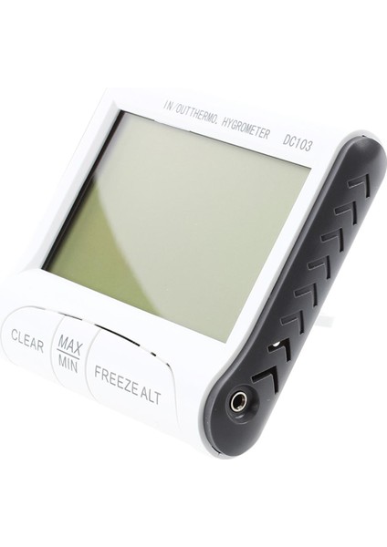 DC103 Dijital LCD Taşınabilir Iç Mekan Dış Mekan Termometre Higrometre (Yurt Dışından)