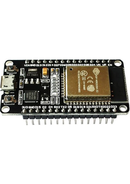 Esp-32 Için Wifi Kablosuz Geliştirme Kartı Lehim Başlığı Filtre Modülü - Siyah (Yurt Dışından)