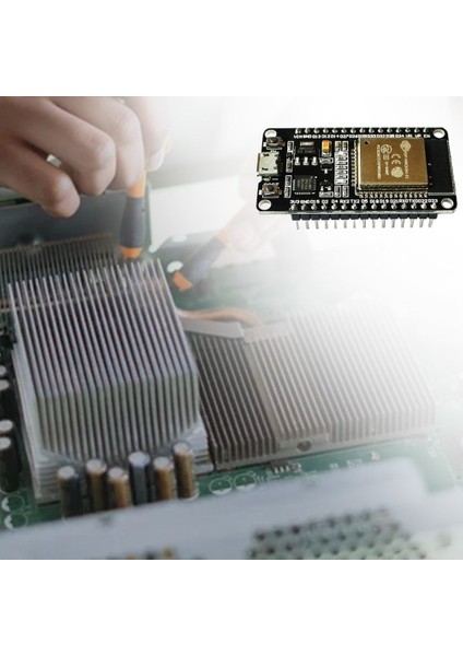 Esp-32 Için Wifi Kablosuz Geliştirme Kartı Lehim Başlığı Filtre Modülü - Siyah (Yurt Dışından)
