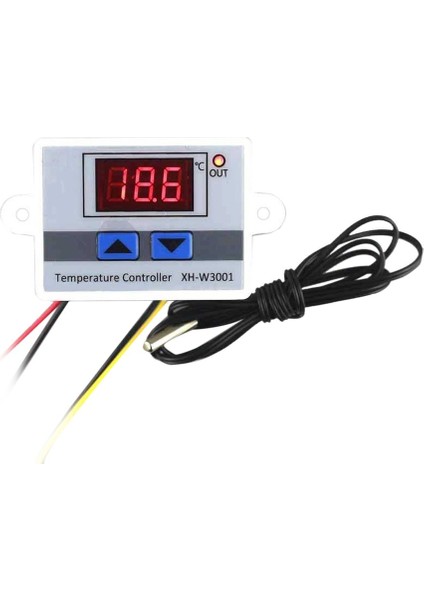 Ma Dijital LED Sıcaklık Kontrol Cihazı Termostat Kontrol Anahtarı Su Geçirmez Prob (Yurt Dışından) fiyatları