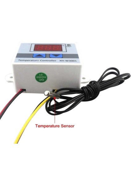 Ma Dijital LED Sıcaklık Kontrol Cihazı Termostat Kontrol Anahtarı Su Geçirmez Prob (Yurt Dışından) indirimleri