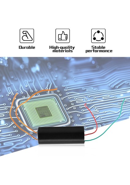 LG-105 Dc 3V-6V - 400KV Boost Yükseltici Güç Modülü Yüksek Gerilim Trafosu - Siyah (Yurt Dışından)