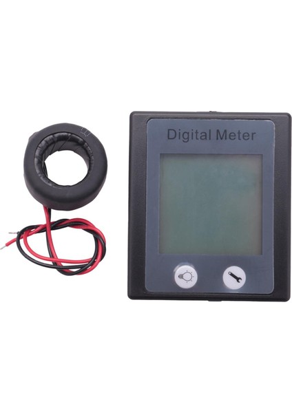 Ac Tek Fazlı Dijital Panel Voltmetre Ampermetre 220V 100A Gerilim Akım Enerji Elektrik Kwh Metre Pzem-0 11 Ct Bobinli (Yurt Dışından)