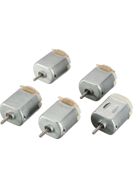 5 Adet Dc 3V Mini Motor Diy Akıllı Araba Araba Pratik Aksesuarları Için Uygun (Yurt Dışından)