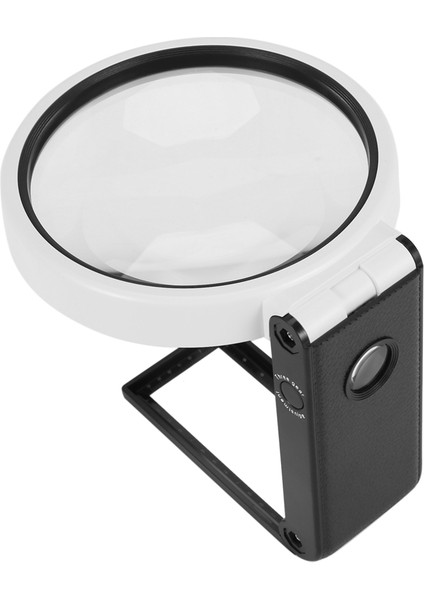 Bradoo-Işıklı Büyüteç, LED Aydınlatmalı 3,5x 25X Büyütme, El Tipi Veya Standlı Büyüteç (Yurt Dışından)