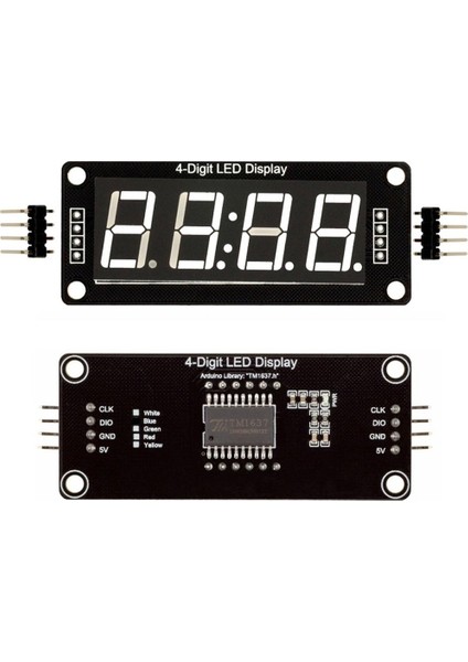 0,56 Inç TM1637 LED Dijital Ekran Modülü 4 Haneli 7 Segmentli Dijital Tüp (Yurt Dışından) modelleri