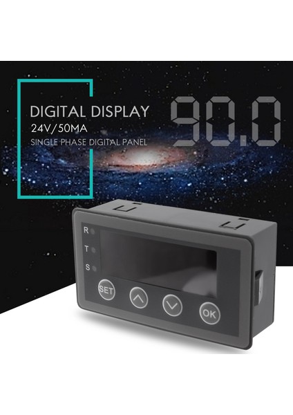 Zoroom Dijital Ekran Metre 0-10V 0-20MA 2-10V 4-20MA Analog Giriş Ekran Tablosu Dijital Ekran Kafası RS485 Sürümü (Yurt Dışından)