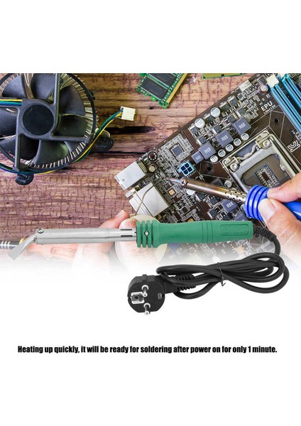 100W Elektrikli Sıcaklık Tabancası Kaynak Havya Yüksek Verimlilik (Yurt Dışından)