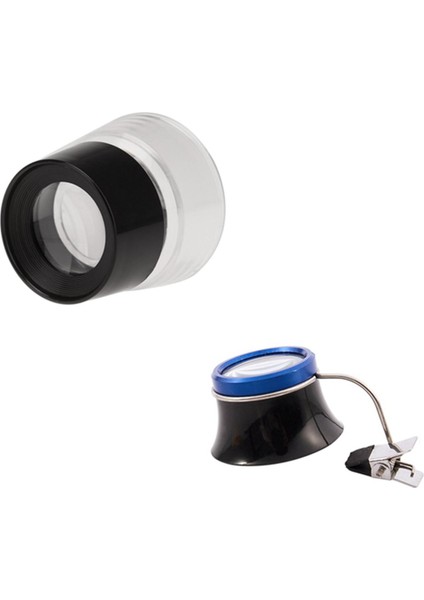 Onarım Çalışması Için Lens-2 x Büyüteç-Siyah, Şeffaf ve Mavi (Yurt Dışından)