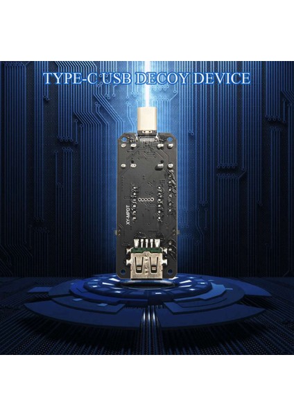 Pd Şarj Cihazı Için USB Şarj Tetikleyici Şarj Cihazı Voltmetre Ampermetre Tip-C (Yurt Dışından)