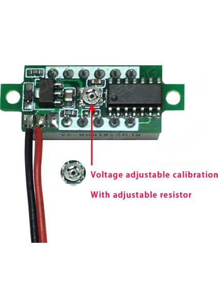 0.28 Inç 32V Çift LED Dijital Voltmetre Ampermetre Gerilim Amp Güç Iki Telli (Yurt Dışından) modelleri