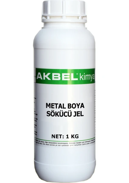 Metal Boya Sökücü Jel 1 Kg