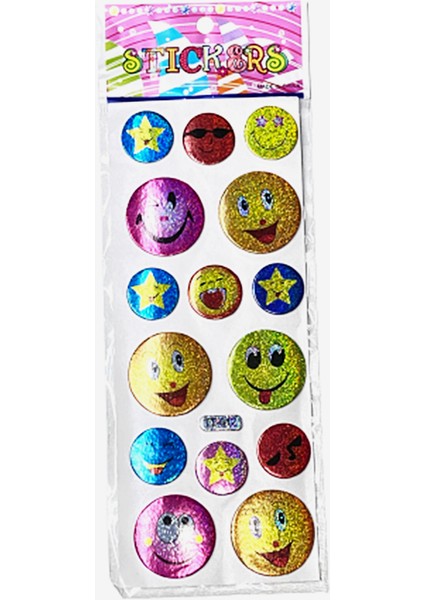 Sticker Seti Kabartmalı Tt